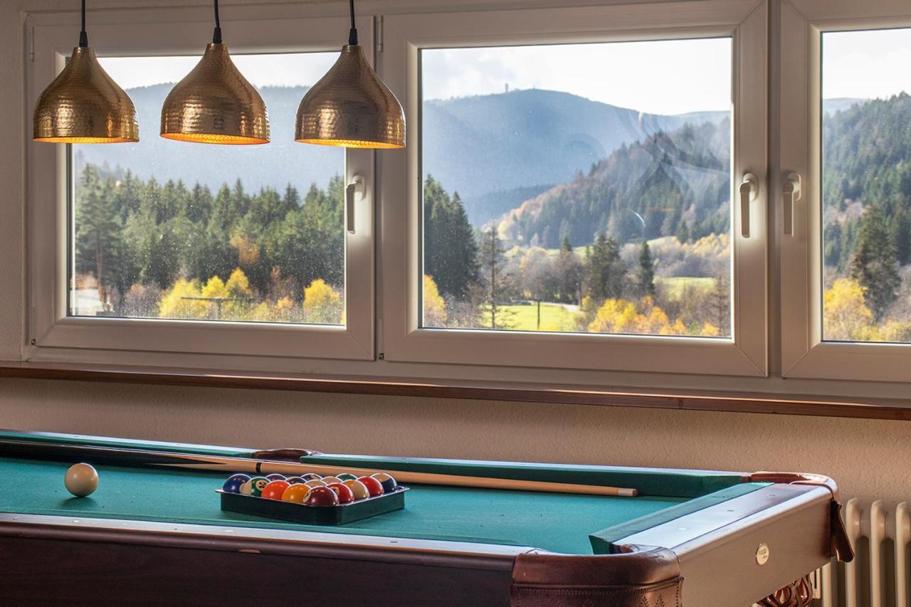 Blackncozy - Grosszuegiges Designappartement Mit Boxspringbetten Und Heimkino Feldberg  Exteriör bild